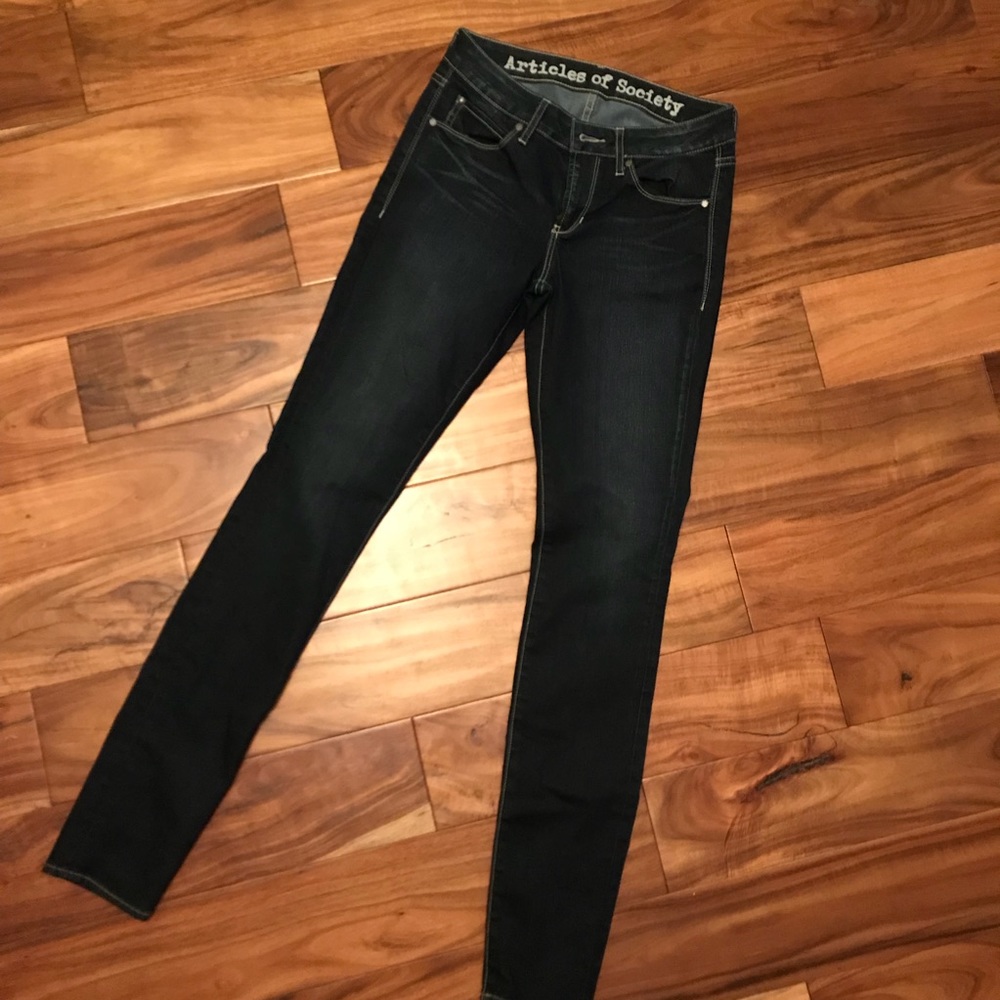 Articles of Society Dark Skinny Jeans